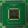 Stabil gegen Strahlung: Prototyp eines Chips mit Transistoren aus Kohlenstoffnanoröhrchen.