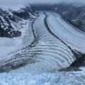 Der Gilkey Gletscher auf dem Juneau Eisfeld in Alaska.